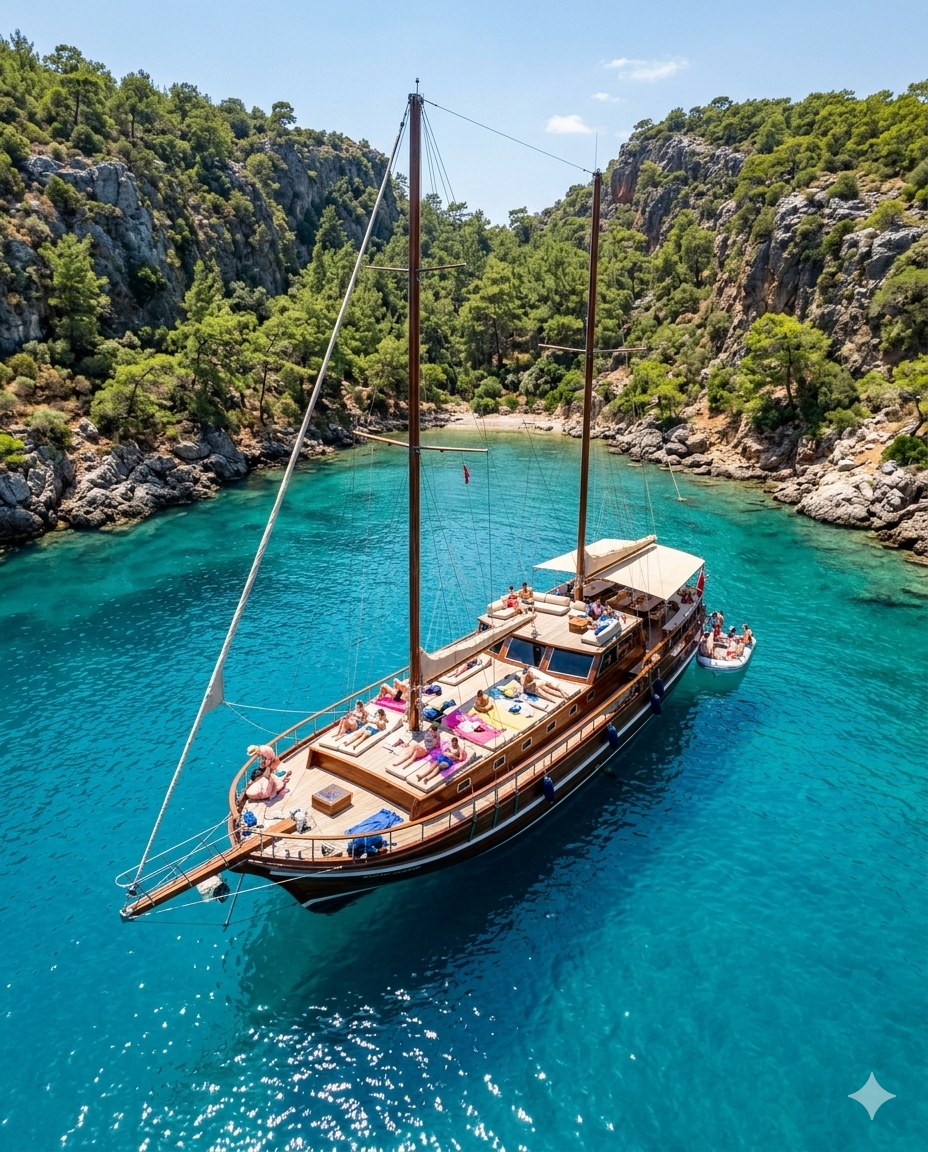 Pocetak odmor na brodu